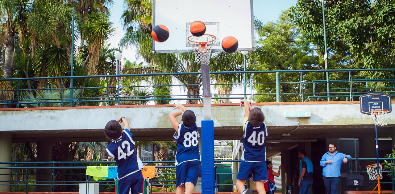 Basket e bambini: a che età iniziare