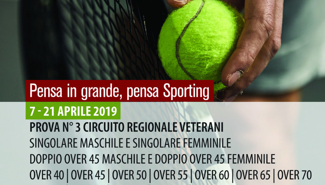 Tennis – Torneo Veterani  Sporting Village M/F – 7-21 aprile 2019