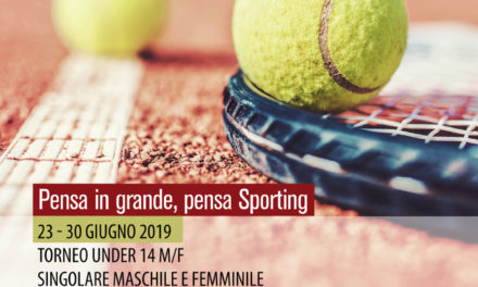 Tennis – Torneo Under 14 Sporting Village M/F – 23-30 giugno 2019