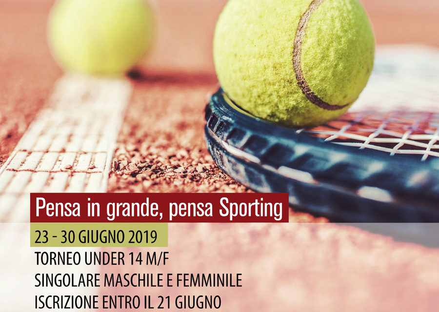 Tennis – Torneo Under 14 Sporting Village M/F – 23-30 giugno 2019