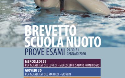 Prove tecniche – Brevetto scuola nuoto