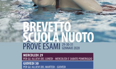 Prove tecniche – Brevetto scuola nuoto